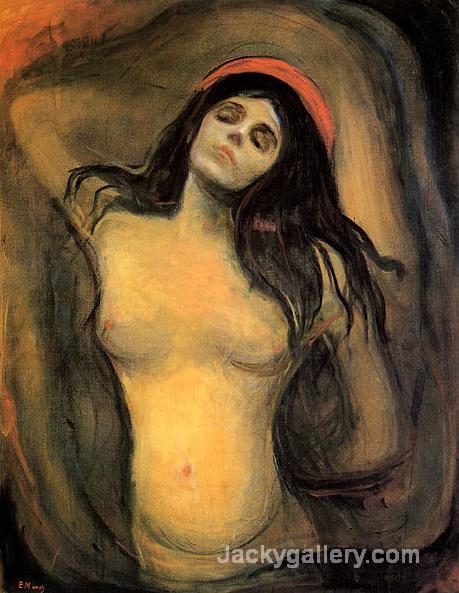 Madonna Painting by Edvard Munch paintings reproduction